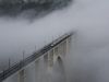 Una mañana de diciembre, nuevo puente de Gundián sobre el Ulla