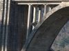 Detalle del Puente Gundián, de la línea vieja de Santiago-Ourense (aun en uso)