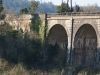 Detalle del Puente Gundián, de la línea vieja de Santiago-Ourense (aun en uso)