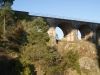 Detalle del Puente Gundián, de la línea vieja de Santiago-Ourense (aun en uso)