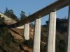 Puente Gundián y las obras del puente nuevo de la Línea del AVE Santiago-Ourense