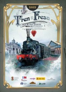 Cartel del tren de Fresa 2012