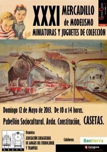 Cartel del XXXI Mercadillo de la AZAFT