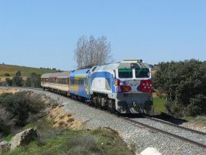 Tren de los 80 llegando a Soria. Foto: AAFMadrid.com