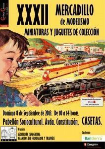 Cartel XXXII Mercadillo de la AZAFT