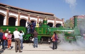 Locomotora Mataró en Vilanova.