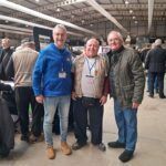 Fotografía con Alex Mitxans (Tesorero de la Fede-Catalana). Un veterano de la afición al mundo ferroviario.