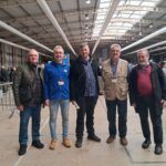 Jordi Orta (Vocal técnico de la Fede-Española también Vocal técnico de AFEVI (amigos del Ferrocarril de Vilanova i la Geltrú - AFEVI) Josep Ferrer ( presidente de la Fede-Catalana) Lluís Biosca (amigos del Ferrocarril de Sabadell). Juan Fco. Presidente Fede Española. Francesc Tobal presidente de AFEVI, Vocal Territorial de la Fede-Española en Catalunya. (foto de derecha a izquierda).
